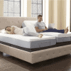 solace sleep adjustable bed couple in bed