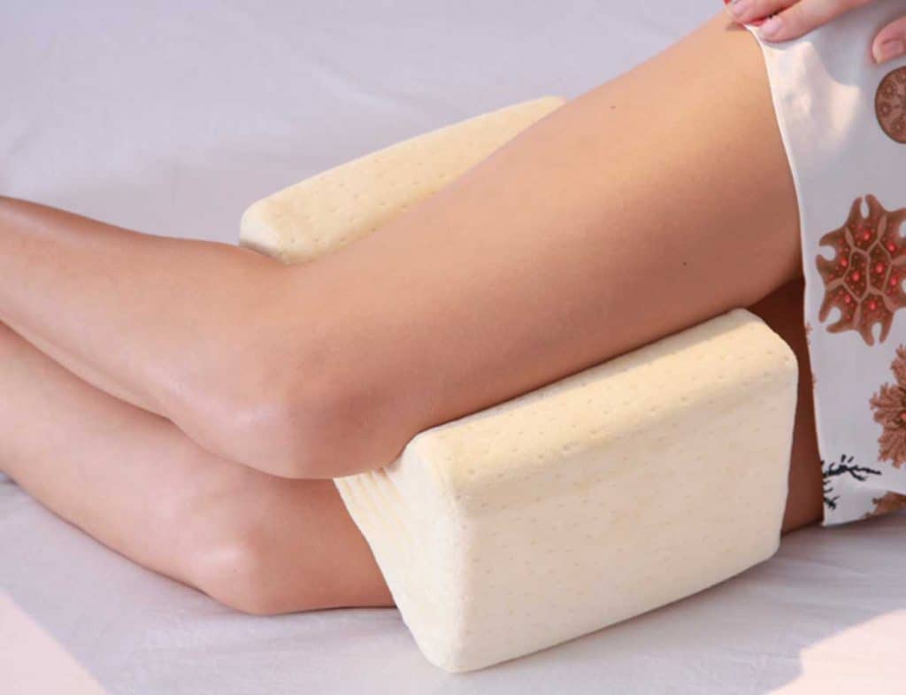 Wedge pillows for foot rest is an example of cooling pillows for pregnant women 