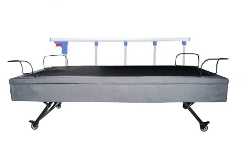 full rail safety adjustable bed