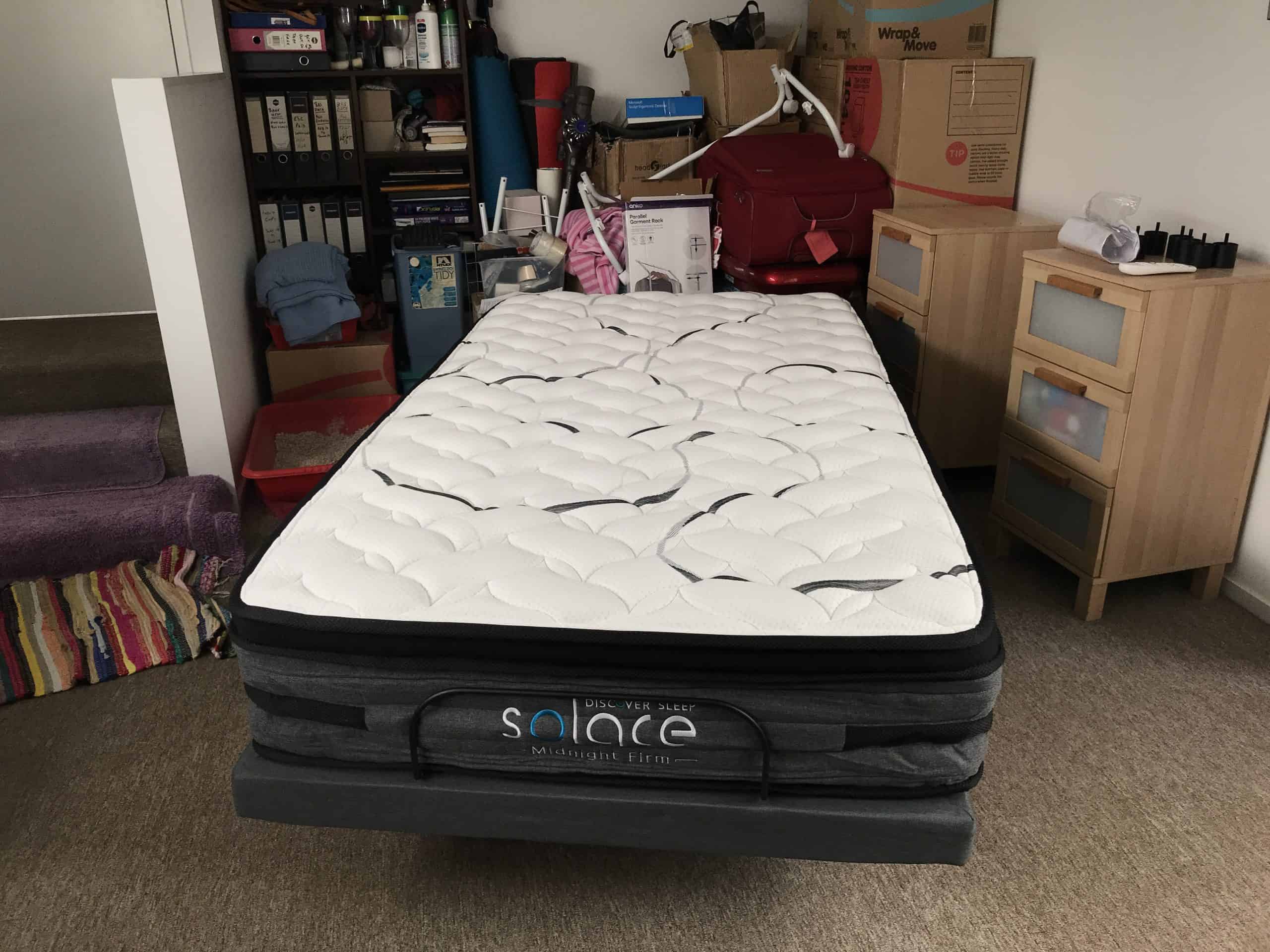 Solace Sleep adjustable bed customer