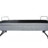 adjustable bed side view with under light