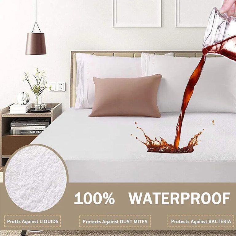 Protect-A-Bed® Premium Fitted Waterproof Mattress Protector - Protective  Bedding